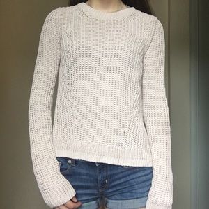 Cream knit sweater